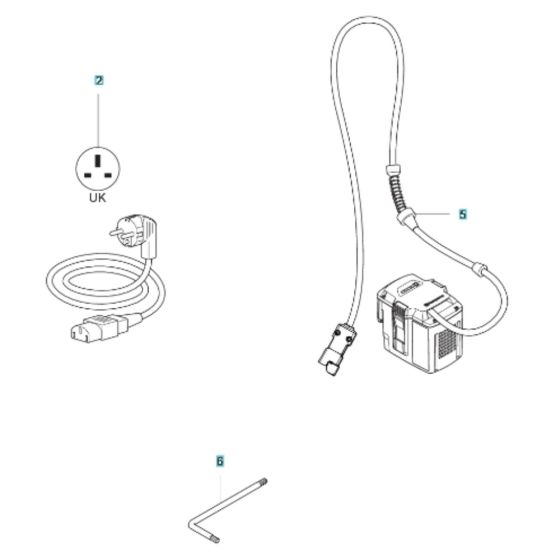 Accessories for Husqvarna 522iHDR60 Battery Hedge Trimmer