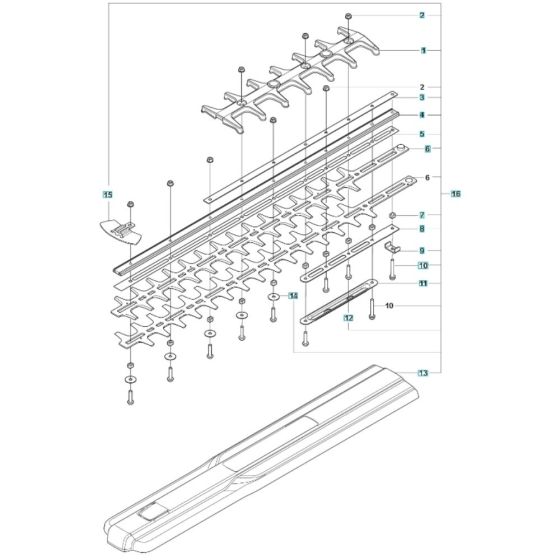 Cutting Equipment for Husqvarna 522iHDR60 Battery Hedge Trimmer