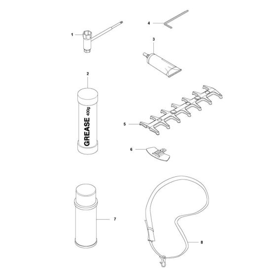 Accessories for Husqvarna 525HE3 Hedgetrimmer