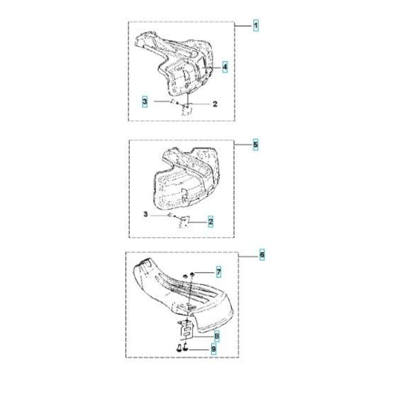 Accessories -1 for Husqvarna 525 LS Mark II Brushcutter