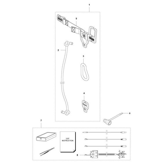 Accessories for Husqvarna 530iPX Pole Pruners