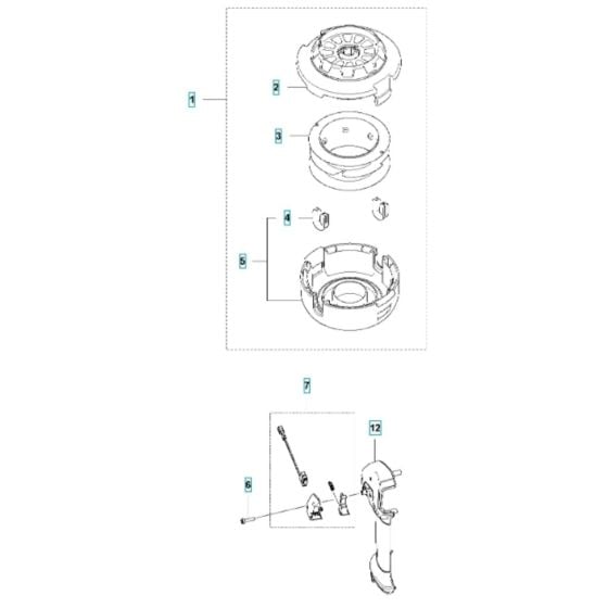 Accessories for Husqvarna 535iFR Battery Brushcutter