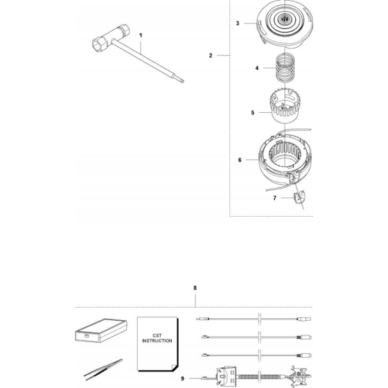 Accessories  for Husqvarna 536 LiL Trimmer/ Edgers