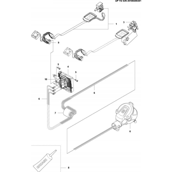 Electrical for Husqvarna 536 LiLX Trimmer/ Edgers