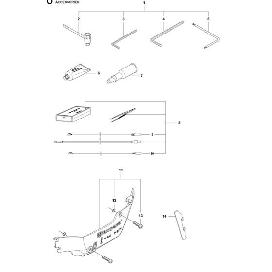 Accessories for Husqvarna 545 Mark II Chainsaw