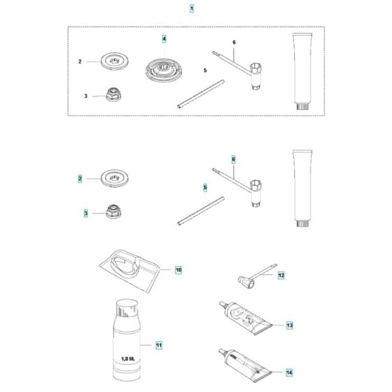 Accessories for Husqvarna 545F Brushcutter