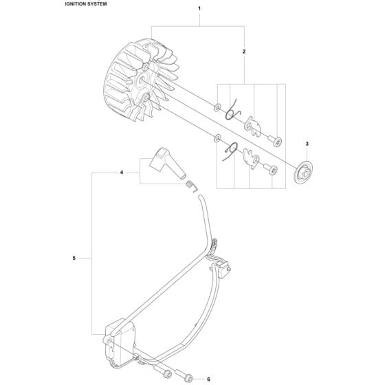 Ignition System Assembly for Husqvarna 560XP Mark II Chainsaw