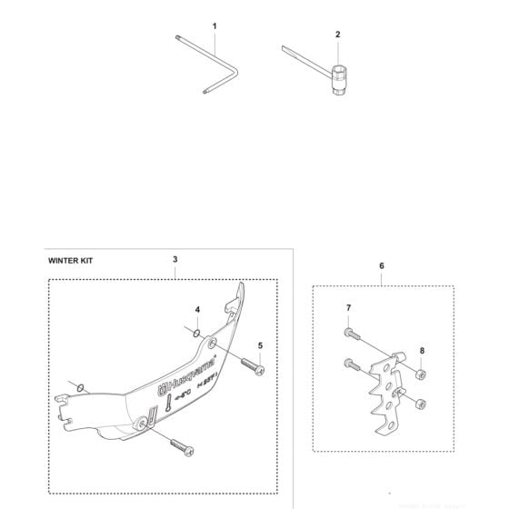 Accessories for Husqvarna 560XPG Mark II Chainsaw