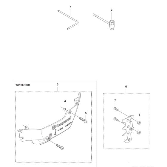 Accessories for Husqvarna 562XP Mark II Chainsaw