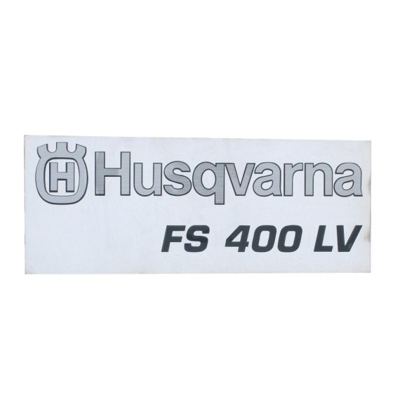 Decal for Husqvarna FS400 Floor Saw - 586 62 71-01