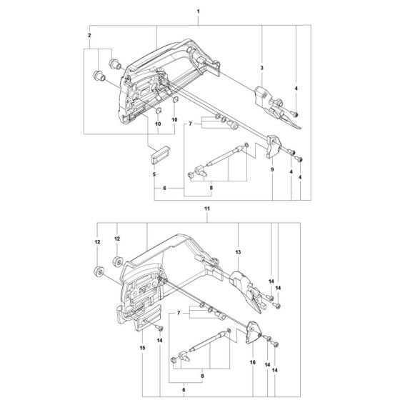 Clutch Cover for Husqvarna 592 XP-XPG Chainsaw