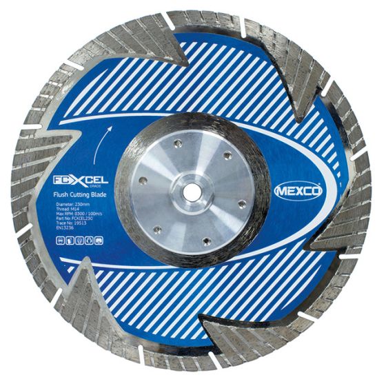 Mexco 125mm Diamond Blade Diamond Blade Flush Cut Concrete FcXCEL