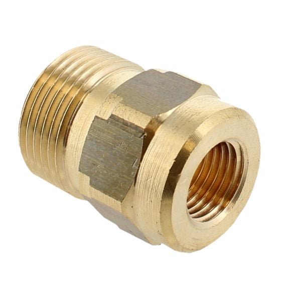 M22 x 1.5M 1/4" BSP Female Thread Adaptor - 600 214F