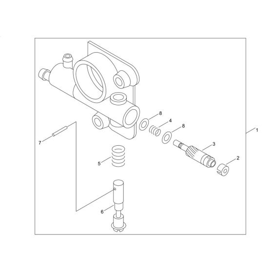 Oiler for Shindaiwa 601SX Chainsaw