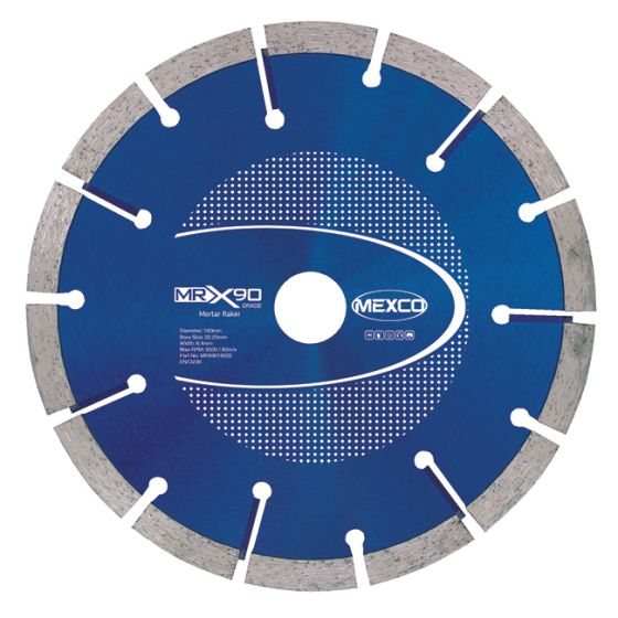 Mexco 180mm Diamond Blade Mortar Raker X90 Grade