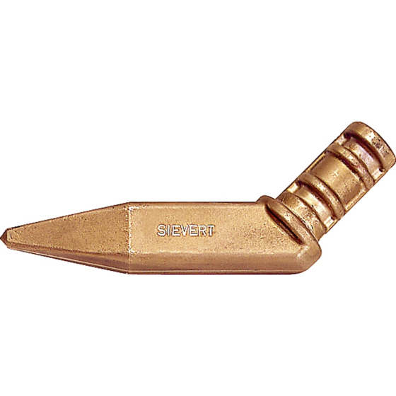 Sievert Cold hammered copper bit 130mm 370g for the Promatic Soldering Iron