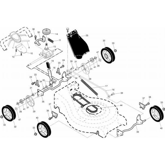 Drive  for Husqvarna 7021 KR Lawn Mowers