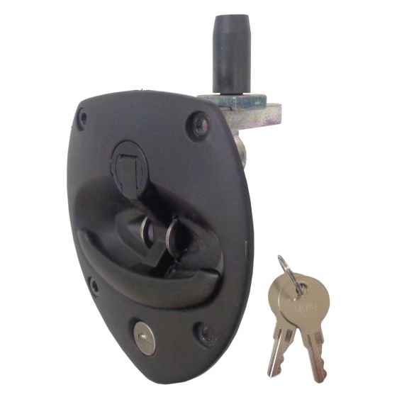 Recessed Compression Drop T Latch / Vector T Handle c/w 2 Keys