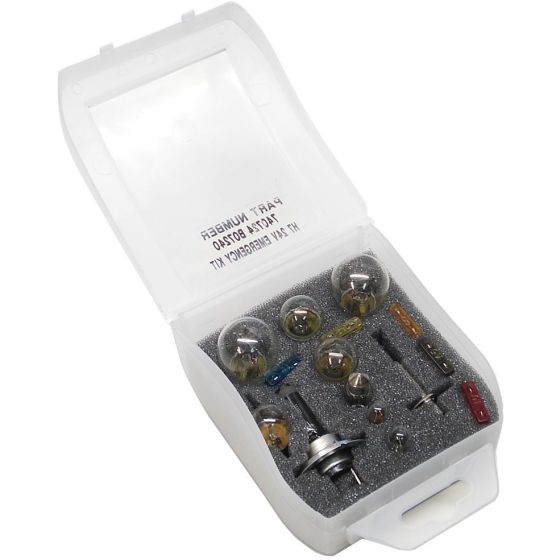 24V H1/H7 Bulb & Fuse Kit In Plastic Case