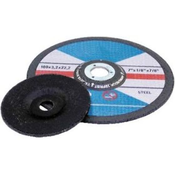 9" x 22mm Metal Abrasive Cutting Disc - Depressed Centre