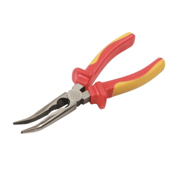 Insulated Bent Nose Pliers 200mm