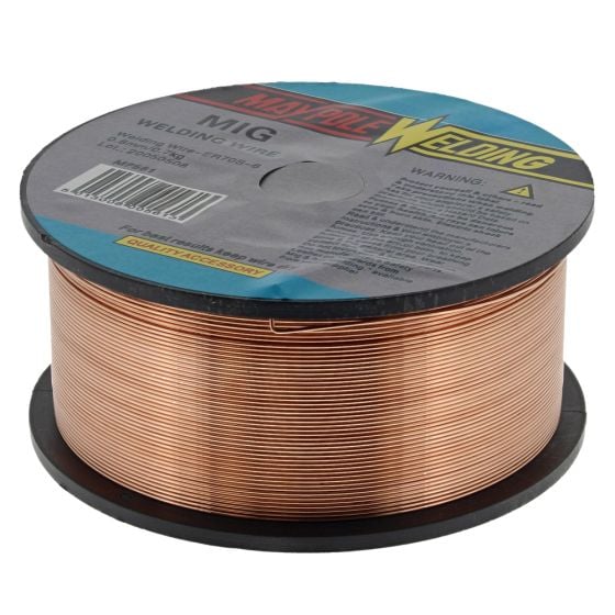 0.8mm Quality Mild Steel Wire for use in MIG Welding - Spool Weight 0.4KG