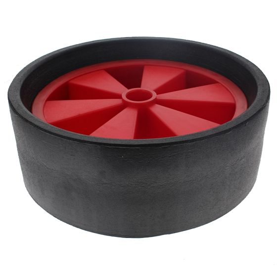 10" (255MM) Sand Hopper Wheel Solid rubber tyre ideal for Launch Trolley