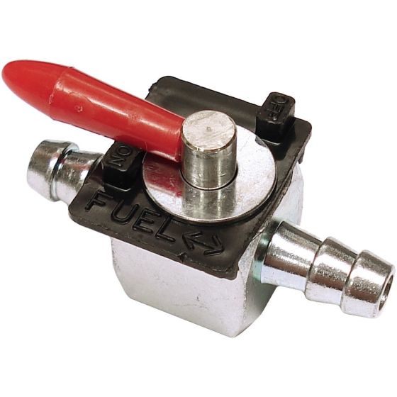 Metal ON/OFF Inline Fuel Tap - 6mm In/Out