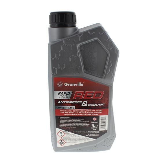 Opticare Red Concentrate, Anti-Freeze / Summer Coolant - 1 Litre