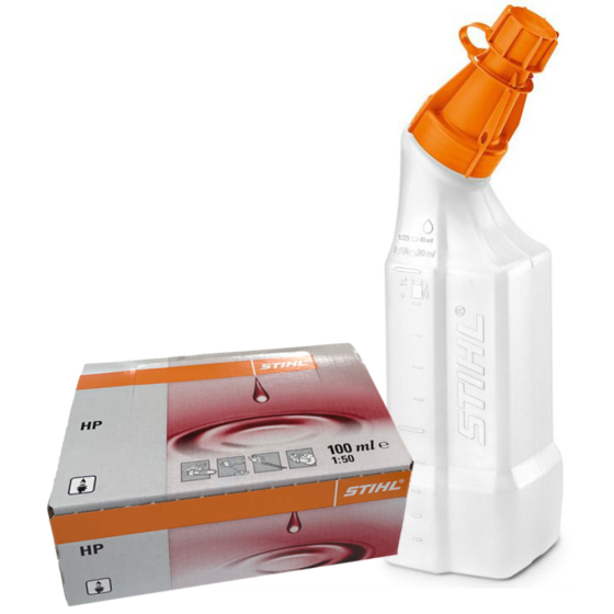 Stihl Mixing Bottle & 10x 100ml 2-Stroke Oil Kit