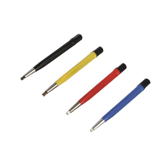 Abrasive Pen Brush Set 4pc