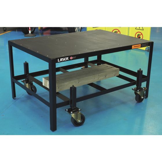 EV Battery Adjustable Mobile Bench SWL 800kg