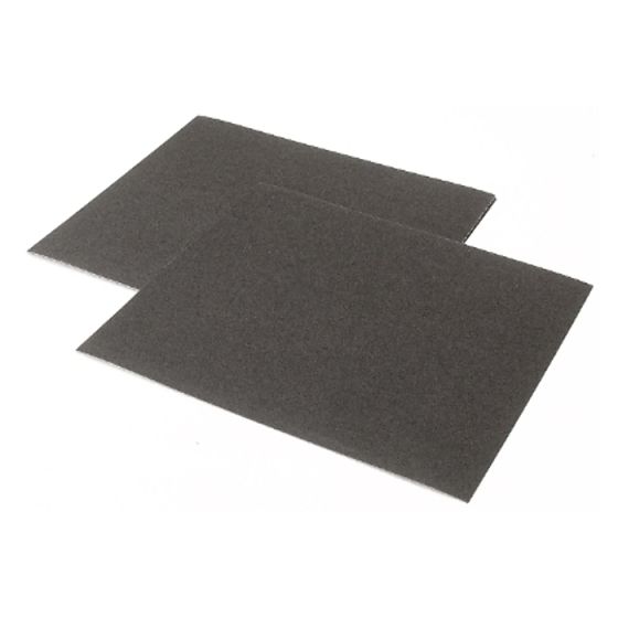 Emery Sheets, 230 x 280mm (9" x 11") P80 Grit - Sold Individually