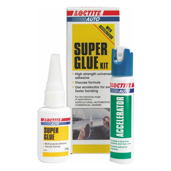 LOCTITE Super Glue and Accelerator Kit