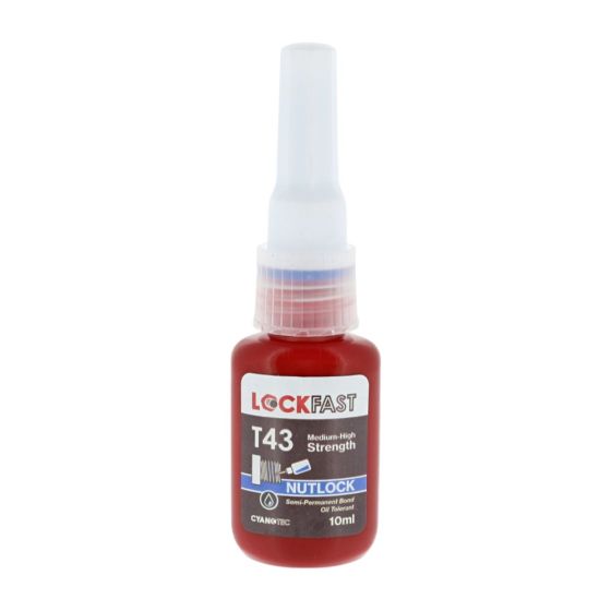 T43 (Replaces Loctite 243) Retaining Compound - 10ml