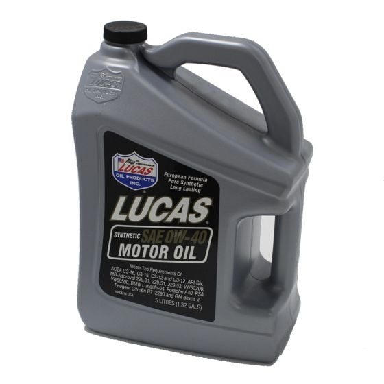 Lucas 0W-40 Engine Oil - 5 Litres