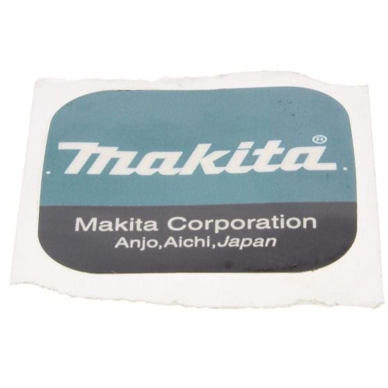 Label for Makita BHX2500, BHX2501 Leaf Blower - OEM No. 809M04-5