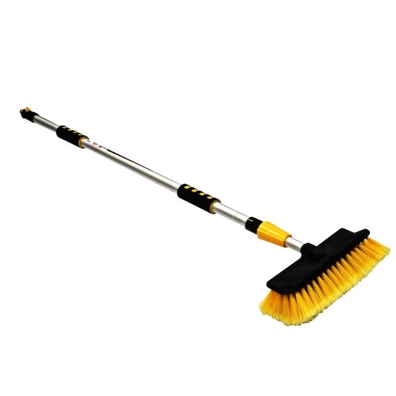 Vehicle Wash Brush Heavy Duty Soft Nylon Head 3ft - 6ft Extendable