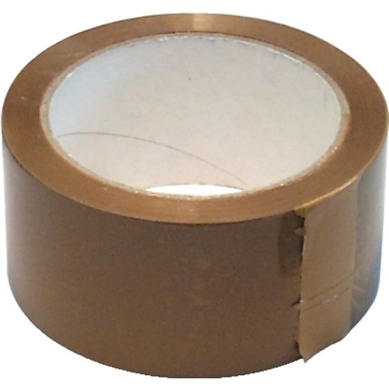 Brown Parcel Tape Size: 48mm x 66m Roll