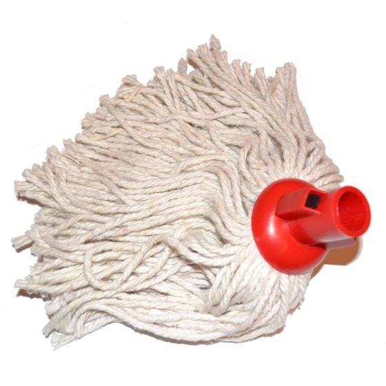 Cotton Type Mop Head Plastic Fitting - Size: 14