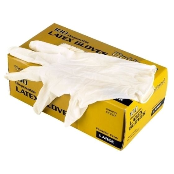 Powder FREE 
Latex Disposable Gloves