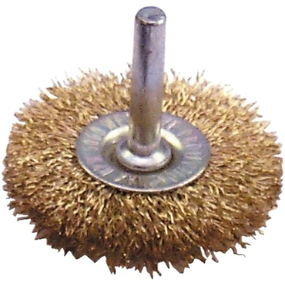 Circular Brush Dia: 50mm Shaft: 6mm