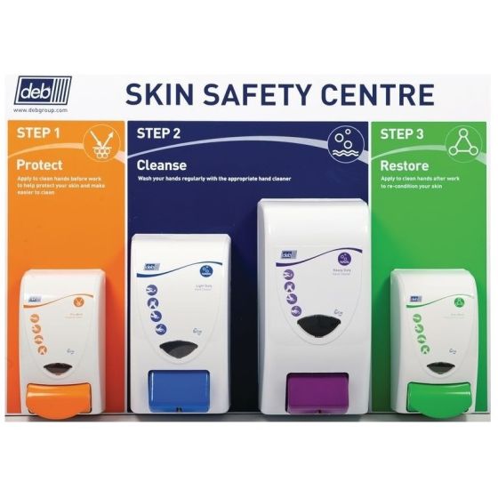 Deb 3-Step Skin Protection Centre - Protect/Cleanse/Restore