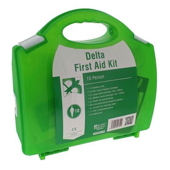 First Aid Kit HSE Compliant Household Use 1-10 People