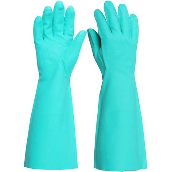 Green Nitrile Food Safe & Silicon Free Gloves