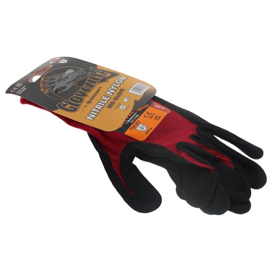 Wonder Grip Gloves Microfibre Knitted Shell & Single Rubber Coating 10/XL