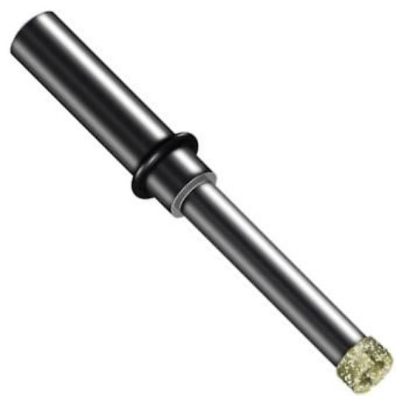 6.0mm Diameter Tile/Glass Drill Bit - 65mm Professional Wet Cut Diamond Bit for Glass, Ceramic, Marble & Slate