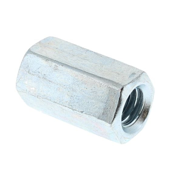 Studding Connectors, Bright Zinc Plated, Size: M8 x 24mm - Each