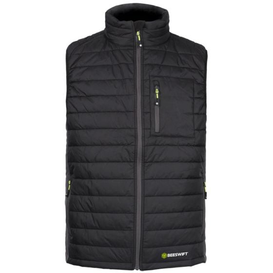 Flex Deluxe Padded Body Warmer Black/Grey  - Size S