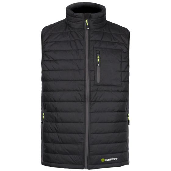 Flex Deluxe Padded Body Warmer Black/Grey - Size L